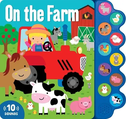 Na farme: 10 Button Sound Book - On the Farm: 10 Button Sound Book