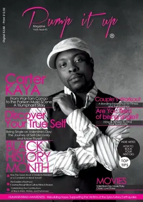 Pump it up Magazine - Carter Kaya - Z vojnou zmietaného Konga na parížsku hudobnú scénu Triumfálny príbeh!: Oslavy mesiaca čiernej histórie a viac! - Pump it up Magazine - Carter Kaya - From War-Torn Congo to the Parisian Music Scene A Triumphant Story!: Celebrating Black History Month and More!