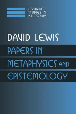 Dokumenty z metafyziky a epistemológie: 2. zväzok - Papers in Metaphysics and Epistemology: Volume 2