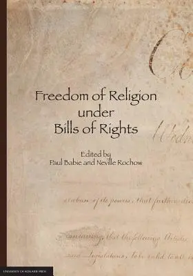 Sloboda náboženského vyznania podľa návrhov zákonov - Freedom of Religion under Bills of Rights