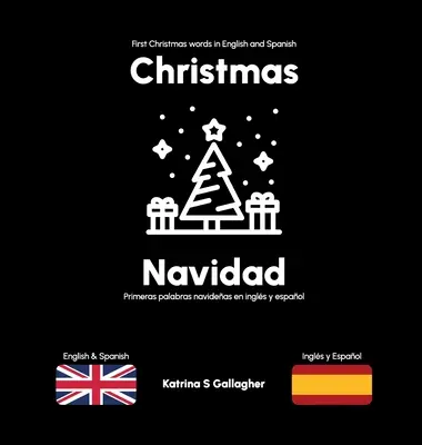 Vianoce / Navidad: Prvé vianočné slová v angličtine a španielčine - Christmas / Navidad: First Christmas words in English and Spanish