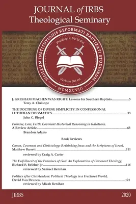 Časopis Teologického seminára IRBS 2020 - Journal of IRBS Theological Seminary 2020