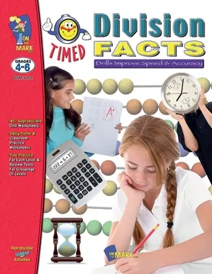Cvičenia na delenie na čas 4. - 6. ročník - Timed Division Drill Facts Grades 4-6