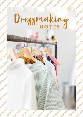 Poznámky k obliekaniu - Dressmaking Notes