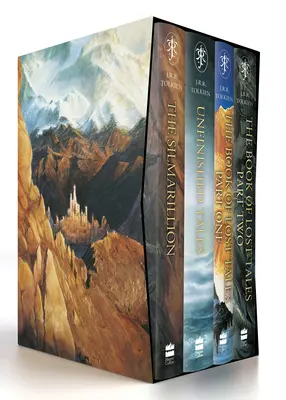 Dejiny Stredozeme Box Set #1: Silmarillion / Nedokončené príbehy / Kniha stratených príbehov, časť prvá / Kniha stratených príbehov, časť druhá - The History of Middle-Earth Box Set #1: The Silmarillion / Unfinished Tales / Book of Lost Tales, Part One / Book of Lost Tales, Part Two
