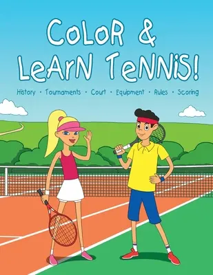 Vyfarbujte a učte sa tenis! - Color & learn tennis!