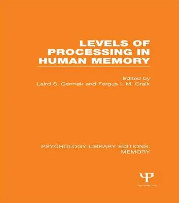 Úrovne spracovania ľudskej pamäti (PLE: Pamäť) - Levels of Processing in Human Memory (PLE: Memory)