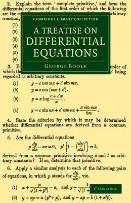 Pojednanie o diferenciálnych rovniciach - A Treatise on Differential Equations