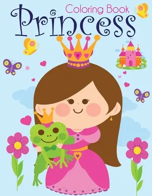 Knižka na vyfarbovanie princezien - Princess Coloring Book