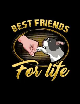 Najlepší priatelia na celý život: Vtipné citáty a slovné hračky na tému College Ruled Composition Notebook - Best Friends For Life: Funny Quotes and Pun Themed College Ruled Composition Notebook