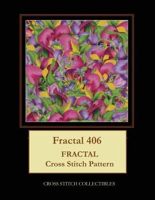 Fraktál 406: Fraktálový krížikový steh - Fractal 406: Fractal Cross Stitch Pattern