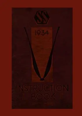 Návod na používanie automobilov Ss (Jaguar) - Instruction Book of Ss-Cars (Jaguar)