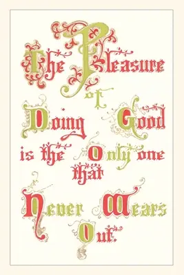 Vintage Journal Radosť z konania dobra - Vintage Journal The Pleasure of Doing Good