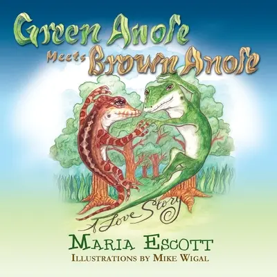 Zelený anjel stretáva hnedého anjela, príbeh lásky - Green Anole Meets Brown Anole, A Love Story