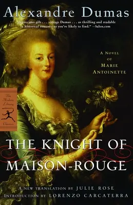 Rytier z Maison-Rouge: Román o Márii Antoinette - The Knight of Maison-Rouge: A Novel of Marie Antoinette