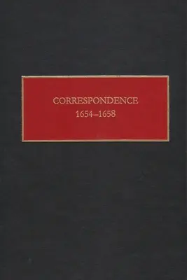 Korešpondencia, 1654-1658 - Correspondence, 1654-1658