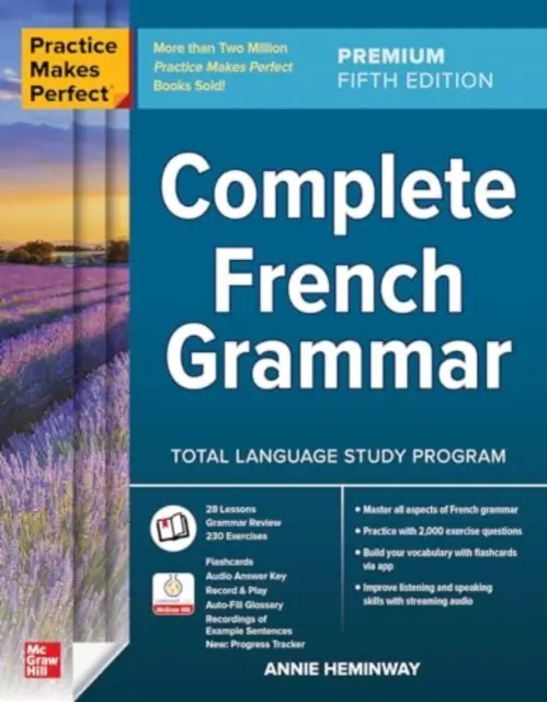 Practice Makes Perfect: Kompletná francúzska gramatika, Premium piate vydanie - Practice Makes Perfect: Complete French Grammar, Premium Fifth Edition