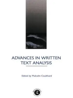 Pokroky v analýze písaného textu - Advances in Written Text Analysis