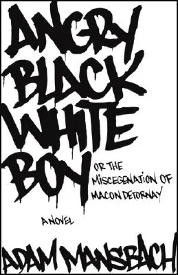Nahnevaný čierny biely chlapec - Angry Black White Boy