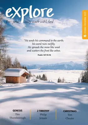Preskúmajte (október - december 2023): Pre vaše každodenné chodenie s Bohom - Explore (Oct-Dec 2023): For Your Daily Walk with God