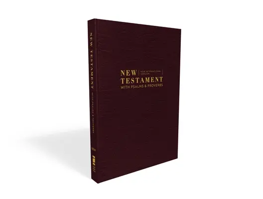Niv, Nový zákon so žalmami a prísloviami, vrecková veľkosť, brožovaná väzba, bordová farba, pohodlná tlač - Niv, New Testament with Psalms and Proverbs, Pocket-Sized, Paperback, Burgundy, Comfort Print