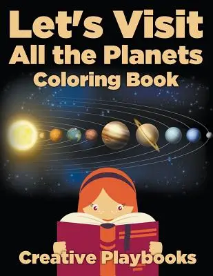 Navštívme všetky planéty Omaľovánka - Let's Visit All the Planets Coloring Book