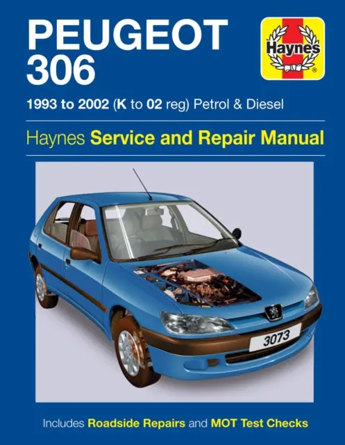 Peugeot 306 benzín a nafta (93 - 02) K až 02 - Peugeot 306 Petrol & Diesel (93 - 02) K To 02