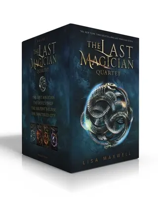 The Last Magician Quartet (Boxed Set): Posledný mág; Diablov zlodej; Hadia kliatba; Zničené mesto - The Last Magician Quartet (Boxed Set): The Last Magician; The Devil's Thief; The Serpent's Curse; The Shattered City