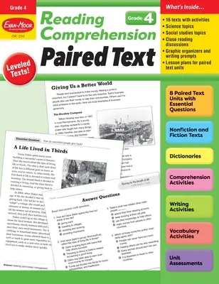 Čítanie s porozumením: Učiteľské zdroje pre 4. ročník - Reading Comprehension: Paired Text, Grade 4 Teacher Resource