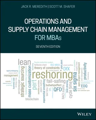 Riadenie prevádzkových a dodávateľských reťazcov pre študentov MBA - Operations and Supply Chain Management for MBAs