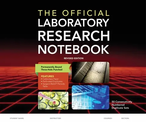 Oficiálny zošit pre laboratórny výskum (50 duplikátov) - The Official Laboratory Research Notebook (50 Duplicate Sets)