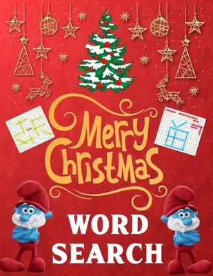 Veselé vianočné hľadanie slov: Jednoduchá kniha s veľkou tlačou na hľadanie slov pre dospelých, deti a všetkých na 25 dní Vianoc. - Merry christmas word search.: Easy Large Print word search Puzzle Book for Adults, Kids & Everyone for the 25 Days of Christmas.