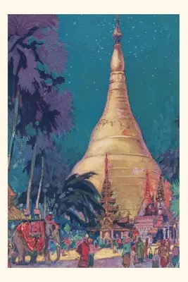 Vintage Journal Fantasy orientálny chrám - Vintage Journal Fantasy Oriental Temple