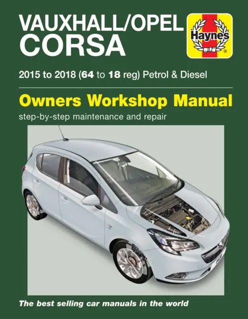 Vauxhall/Opel Corsa benzín a diesel ('15-'18) 64 až 18 - Vauxhall/Opel Corsa petrol & diesel ('15-'18) 64 to 18