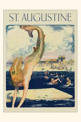 Vintage Journal Svätá Augustínska morská panna - Vintage Journal St. Augustine Mermaid