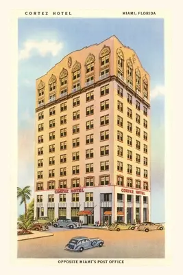 Vintage Journal 'Cortez Hotel, Miami, Florida