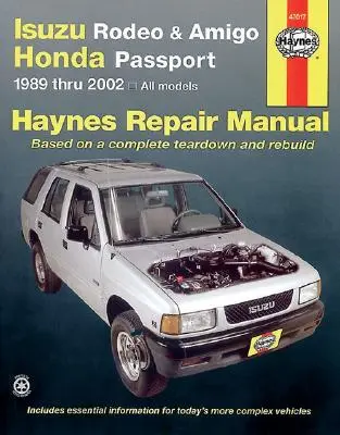 Isuzu Rodeo, Amigo a Honda Passport (89 - 02) - Isuzu Rodeo, Amigo & Honda Passport (89 - 02)