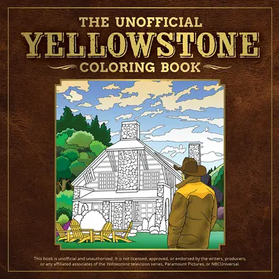 Neoficiálna Yellowstonská kniha maľovaniek - The Unofficial Yellowstone Coloring Book