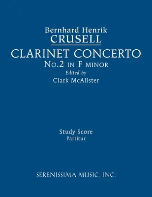 Klarinetový koncert č. 2, op. 5: partitúra - Clarinet Concerto No.2, Op.5: Study score