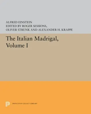 Taliansky madrigal: I. diel - The Italian Madrigal: Volume I