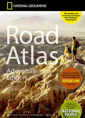 National Geographic Road Atlas 2024: [Spojené štáty, Kanada, Mexiko] - National Geographic Road Atlas 2024: Scenic Drives Edition [United States, Canada, Mexico]