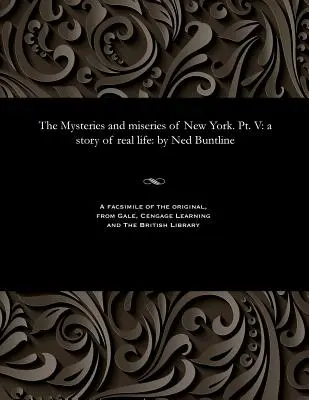 Záhady a utrpenie New Yorku. Pt. V: Príbeh zo skutočného života: Ned Buntline - The Mysteries and Miseries of New York. Pt. V: A Story of Real Life: By Ned Buntline