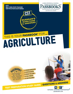 Poľnohospodárstvo (Cst-1): Študijná príručka k zošitom zväzok 1 - Agriculture (Cst-1): Passbooks Study Guide Volume 1