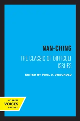 Nan-čching: Klasika ťažkých otázok 18. zväzok - Nan-Ching: The Classic of Difficult Issues Volume 18