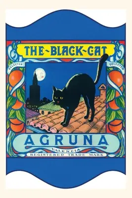 Vintage Journal Pomaranče čiernej mačky - Vintage Journal Black Cat Oranges