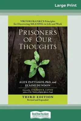 Väzni našich myšlienok: (Tretie, revidované a rozšírené vydanie) (16 str. vo veľkom formáte): Zásady Viktora Frankla pre objavovanie zmyslu života a práce - Prisoners of Our Thoughts: Viktor Frankl's Principles for Discovering Meaning in Life and Work (Third Edition, Revised and Expanded) (16pt Large