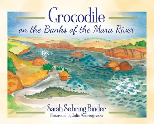 Krokodíl na brehu rieky Mara - Crocodile on the Banks of the Mara River