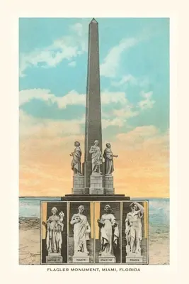Vintage Journal Flaglerov pamätník, Miami, Florida - Vintage Journal Flagler Monument, Miami, Florida