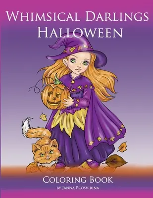 Whimsical Darlings Halloween: Omaľovánky - Whimsical Darlings Halloween: Coloring Book