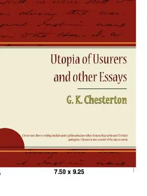 Utópia užívateľov a iné eseje - Utopia of Usurers and Other Essays